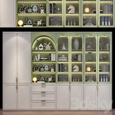 Trueliving 5 Door Sliding Kids White wardrobes Laminated Finish & PU Finish 8Ft *2Ft *9Ft -2438.4MM X 609MM X 2743.2MM)